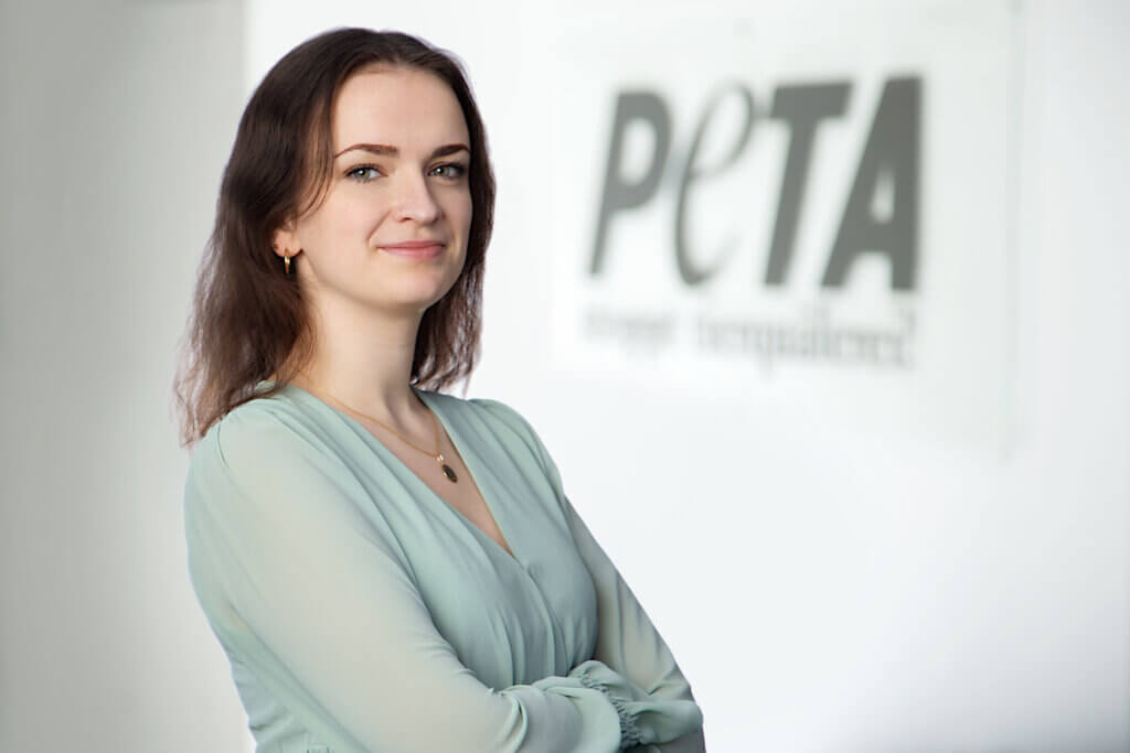 PETA-Mitarbeiterin